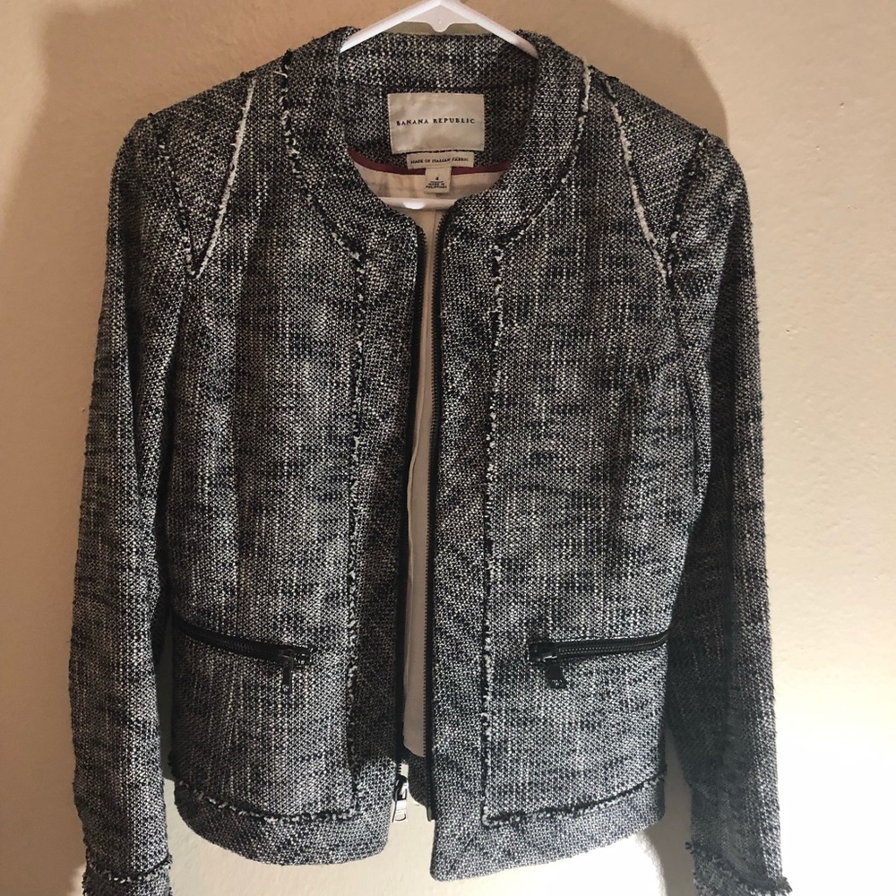 Banana Republic Tweed Jacket Sz. 4